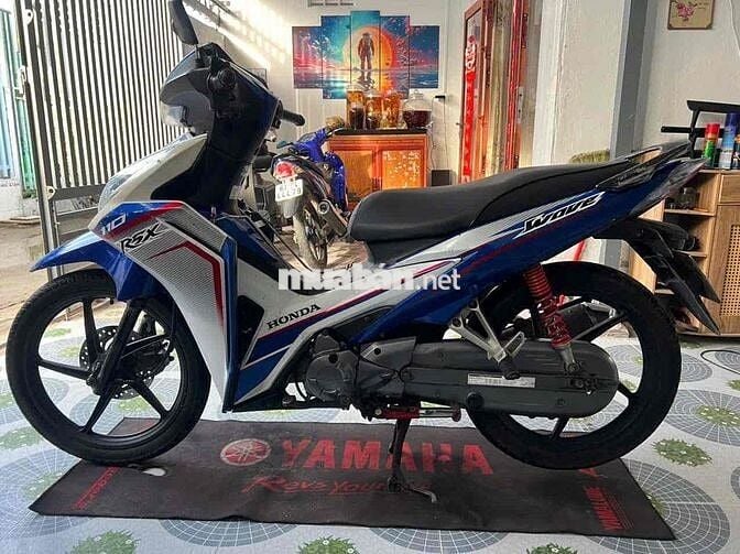Honda Wave RSX 2013 Xanh Trắng Zin êm