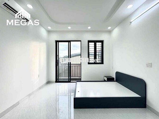 Cho Thuê 1 Phòng Ngủ Tách Bếp Mới Xây Full Nội Thất_Nguyễn Văn Quá_Q12