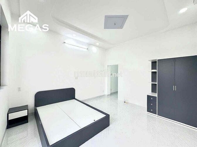 Cho Thuê 1 Phòng Ngủ Tách Bếp Mới Xây Full Nội Thất_Nguyễn Văn Quá_Q12