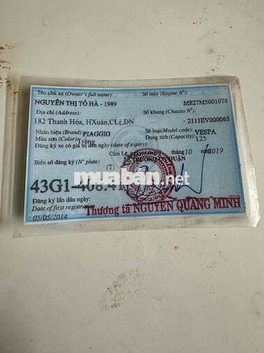 Piaggio Vespa Sprint 125cc Trắng