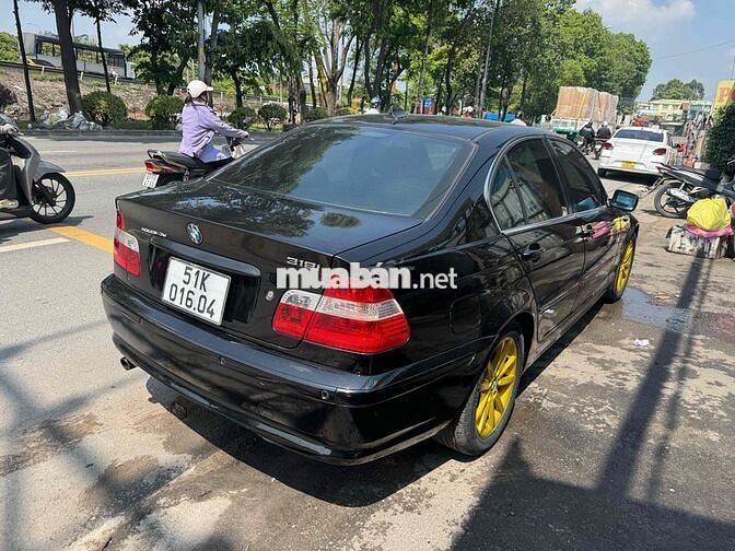 BMW 318 2005 Số tự động Đen