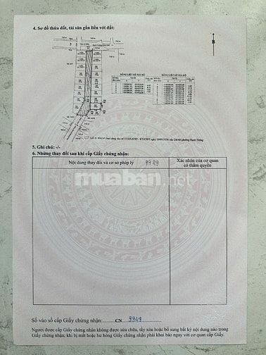Bán đất trống hẻm 7m số 334 đường Hoàng Hoa Thám