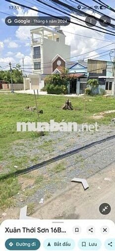 Đất thổ cư mới ra sổ sát nhựa khu dân cư xts