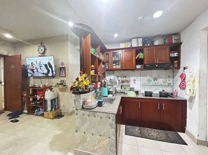 🌹🌹🌹 CC D1 KDC Phú Lợi P7 Q8,  2PN 77,1m2  có sẵn nội thất🌹🌹🌹