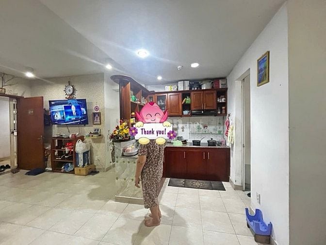🌹🌹🌹 CC D1 KDC Phú Lợi P7 Q8,  2PN 77,1m2  có sẵn nội thất🌹🌹🌹