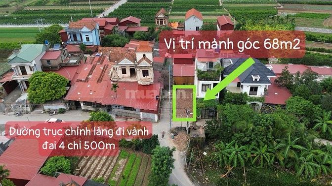 Thanh khoản nhanh lô góc, đất full thổ tại Mễ Sở - Hưng Yên