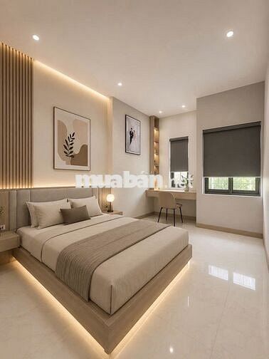 Nhà 2,5 Tầng Kiệt Ô Tô Tô Hiệu bên hông trường Tiểu học
