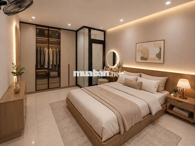 Nhà 2,5 Tầng Kiệt Ô Tô Tô Hiệu bên hông trường Tiểu học
