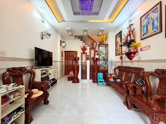 Khu Cao Lỗ Parc Mall P4 Quận 8 - Hẻm 6m, DT 70m² (4.2x16.8) Có hẻm sau