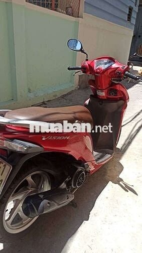 Honda Vision 2015 màu Đỏ bs 92