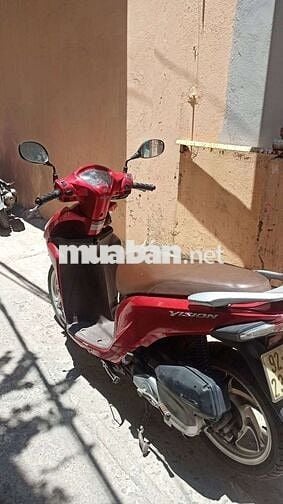 Honda Vision 2015 màu Đỏ bs 92