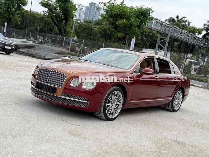 Bentley Continental Fly 2008 Đỏ Vàng đồng
