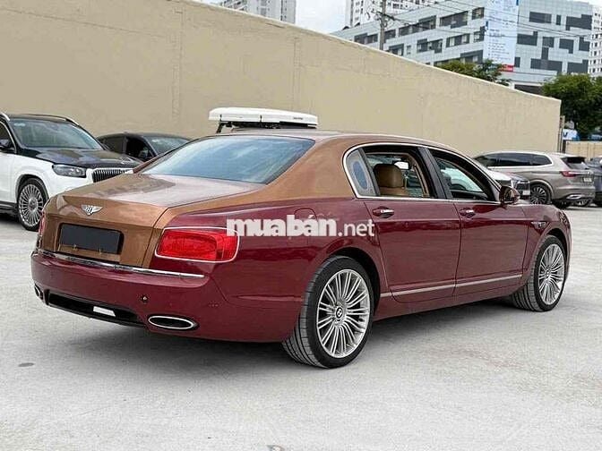 Bentley Continental Fly 2008 Đỏ Vàng đồng