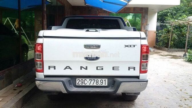 Xe Gia Đình Ford Ranger 2 cầu Trắng Mạ Crom