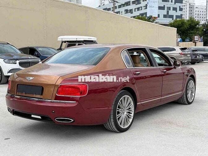 Bentley Continental Fly 2008 Đỏ Vàng đồng