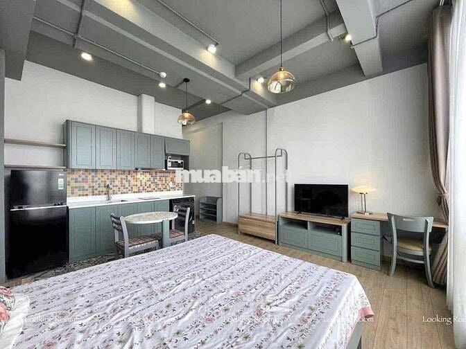 STUDIO BAN CÔNG FULL NỘI THẤT NGAY NGÃ 5 CHUỒNG CHÓ