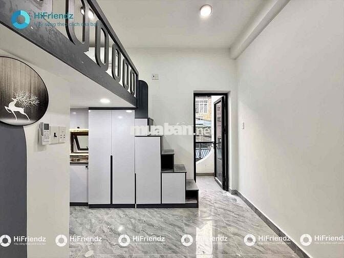 Cho Thuê Căn Hộ Có Gác Mới 100% Ngay Chợ Hạnh Thông Tây