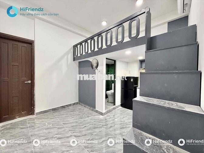 Cho Thuê Căn Hộ Có Gác Mới 100% Ngay Chợ Hạnh Thông Tây