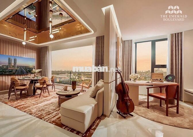 Căn Hộ The Emerald Boulevard 3PN View Sông SG, Hồ bơi - 68,xTR/m²