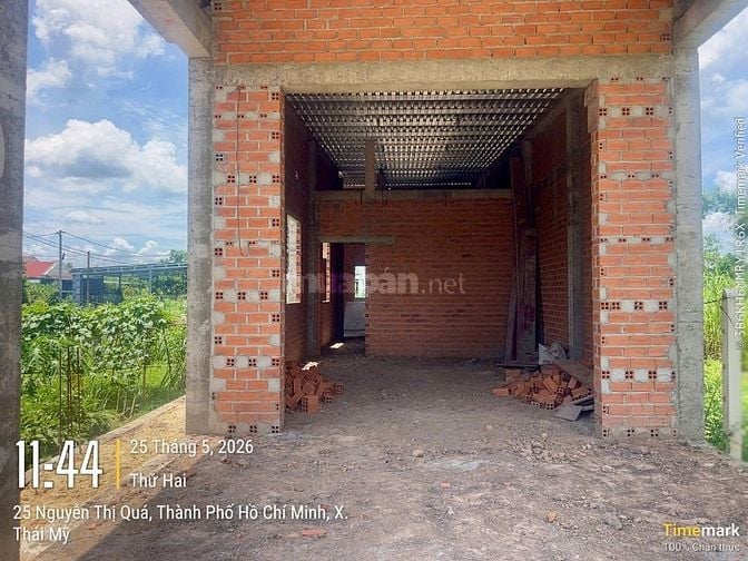 Cần tiền bán gấp giá nhà cấp 4, 5,83x29 ONT. Giá 1 ty 850 triệu