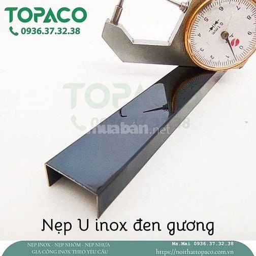 Nẹp Inox 304 Trang Trí T U V L – Giá Xưởng TOPACO Giao Toàn Quốc