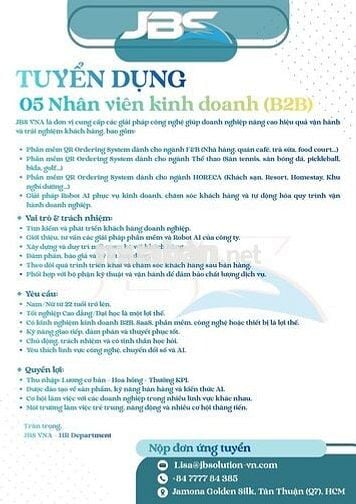 [***] 5 NHÂN VIÊN KINH DOANH