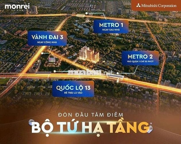 Căn hộ Nhật Bản Mitsubishi gần vành đai 3, từ 250tr mua được nhà
