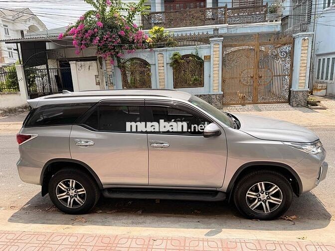 Toyota Fortuner 2.4G 2018 Xám Bạc Số tự động