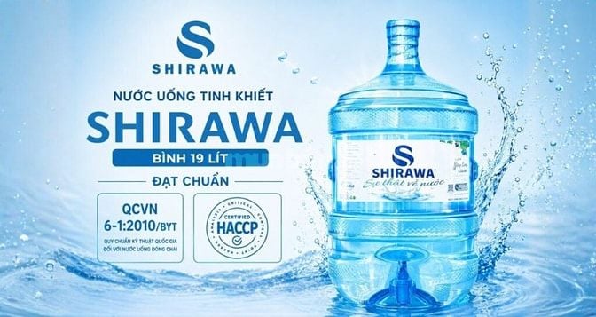 Đại Lý Nước Đường Tân Túc – Shirawa 43K/Bình, Giao 1–2 Giờ Tận Nhà