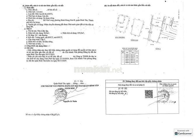 Bán Dòng Tiền 175tr/tháng - giá 21 tỷ 800 ngay Hồ Văn Long, Bình Tân