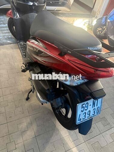 Honda Vision 2025 Cao Cấp màu Đỏ nguyên bản