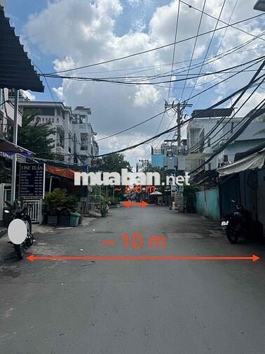 BÁN NHÀ NGANG 9M hiếm có, liền kề Khu dân cư Bộ Công An Quận 7