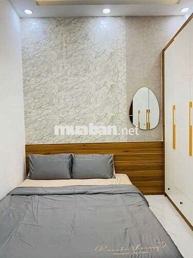 Cho thuê nguyên căn Mới Đẹp, 2pn sẵn nội thất, Quang Trung p10 Gò vấp