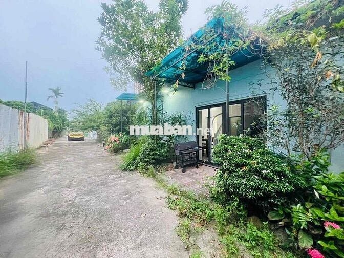 Cho thuê nhà Ngọc Thuỵ - 200m, ô tô đỗ cửa, sân vườn rộng.