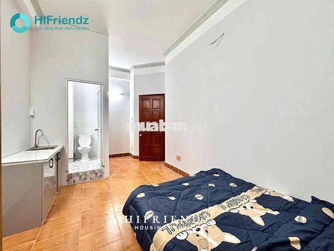 Cho thuê Phòng studio Full nội thất mới keng - free xe