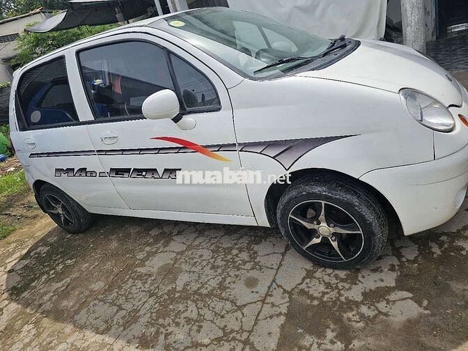 Daewoo Matiz Trắng 4 chỗ Trợ lực máy lạnh