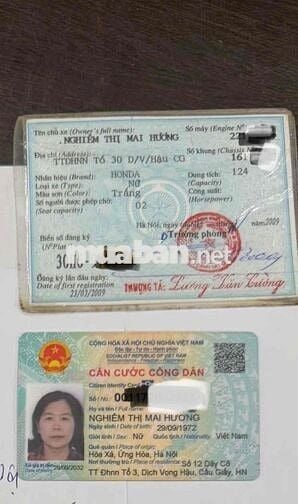 Honda Spacy 2009 Trắng Hải quan chính ngạch