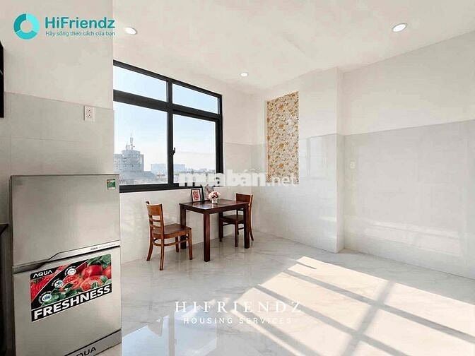 CHO THUÊ 1PN MỚI TÁCH BẾP – THANG MÁY – HẦM XEp