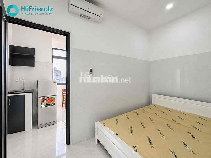 CHO THUÊ 1PN MỚI TÁCH BẾP – THANG MÁY – HẦM XEp