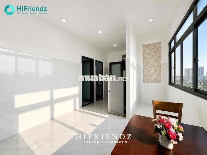 CHO THUÊ 1PN MỚI TÁCH BẾP – THANG MÁY – HẦM XEp