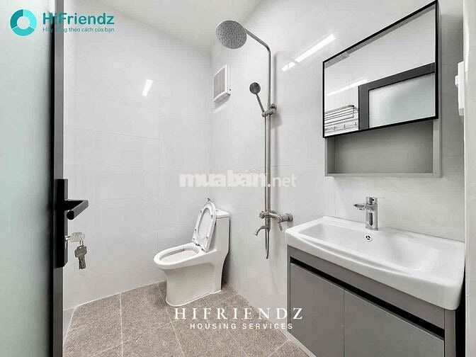 CHO THUÊ 1PN MỚI TÁCH BẾP – THANG MÁY – HẦM XEp