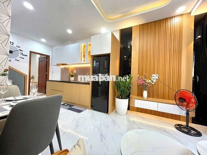 CHO THUÊ NHÀ FULL NT HẺM 600 LÊ QUANG ĐỊNH PHƯỜNG 1 3PN 2WC