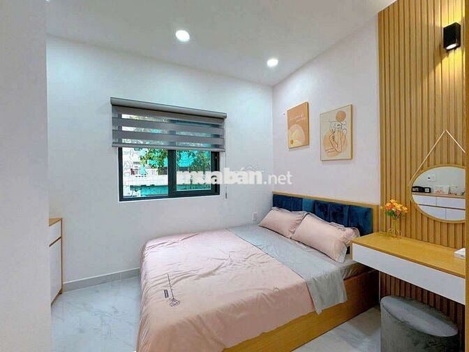 CHO THUÊ NHÀ FULL NT HẺM 600 LÊ QUANG ĐỊNH PHƯỜNG 1 3PN 2WC