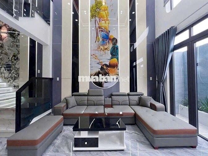 nhà thuê Full Nội Thất DT 4x16 3 lầu đường liên khu 4-5