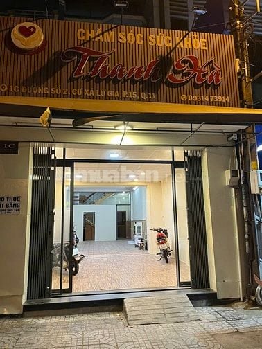 🏠 CHO THUÊ MẶT BẰNG MẶT TIỀN – CƯ XÁ LỮ GIA, QUẬN 11