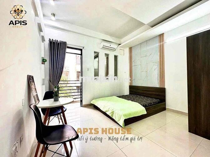 CHO THUÊ CHDV 1PN TÁCH BẾP FULL NỘI THẤT CÓ BANCOL THOÁNG GẦN ĐẦM SEN
