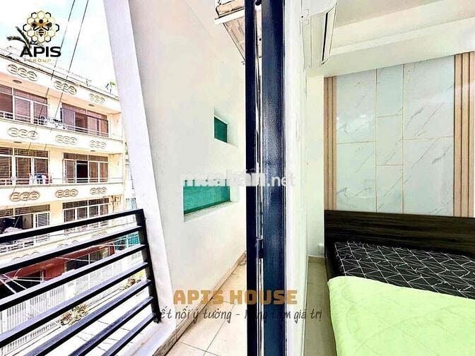 CHO THUÊ CHDV 1PN TÁCH BẾP FULL NỘI THẤT CÓ BANCOL THOÁNG GẦN ĐẦM SEN