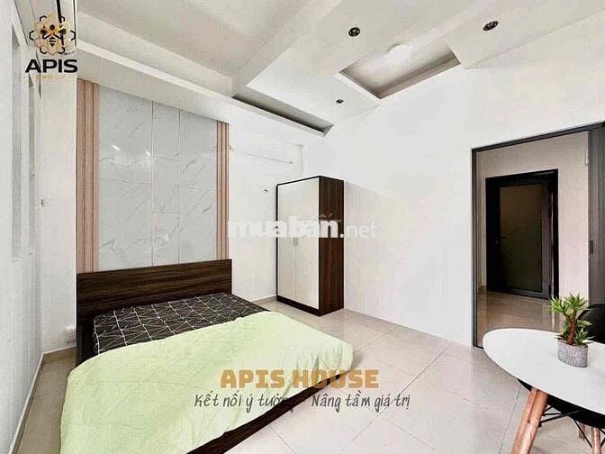 CHO THUÊ CHDV 1PN TÁCH BẾP FULL NỘI THẤT CÓ BANCOL THOÁNG GẦN ĐẦM SEN