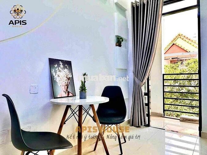 CHO THUÊ CHDV 1PN TÁCH BẾP FULL NỘI THẤT CÓ BANCOL THOÁNG GẦN ĐẦM SEN