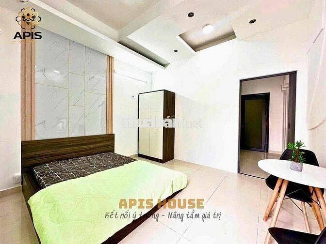 CHO THUÊ CHDV 1PN TÁCH BẾP FULL NỘI THẤT CÓ BANCOL THOÁNG GẦN ĐẦM SEN